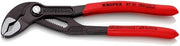Wasserpumpenzange Cobra® L.180mm Spann-W.36mm pol.Ku.-Überzug KNIPEX