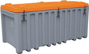 Werkzeugbox B1700xT840xH800mm PE grau/orange 750l