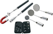 LED-Magnetheber/Inspektionsspiegel-Set 5teilig, in Tasche