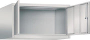 Aufsatzschrank H440xB800xT500mm lichtgrau o.BD