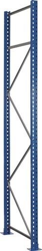 Ständerrahmen S635-B20 H4000xB1100xT1100mm blau pulverbeschichtet/verz. SCHULTE