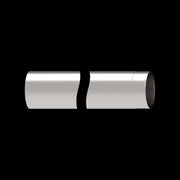 POLL Abgasrohr 1000mm, d: 130mm Edelstahl hochglänzend, # 511000