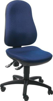 Bürodrehstuhl m.Permanentkontakt royalblau 420-550mm o.Lehnen Trgf.110kg TOPSTAR