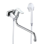 Kludi WFB-EHM Pure & Easy Special 45mm with shower set chrome