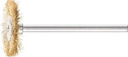 Minirundbürste RBU 2202/3 MES 0,10 D22xB2xL6mm MS PFERD