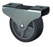 Kastenrolle D.30mm Trgf.35kg Material thermoplastischer Gum.m.Platte BS ROLLEN