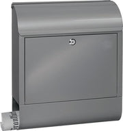 Briefkasten Scandic 825 Si H.460mm B.380mm T.125mm silb. STA DIN C4 BURG-WÄCHTER