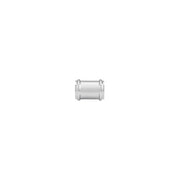 ASW Double Socket 32x32mm, with 2 O-rings, chrome-plated, 100399