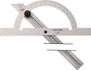 Winkelmesser Gradbogen-D.100mm Schienen-L.150mm TECWERK