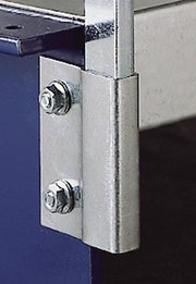 Roll-off spindle uptake for cantilever racks