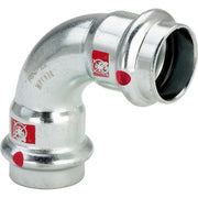 VIEGA Bogen 90 Grad PRESTABO 1116 18mm Stahl verzinkt