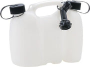 Kraftstoffdoppelkanister PROFI 3 + 1,5 l natur HDPE L308xB145xH254mm HÜNERSDORFF