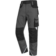 Bundhose Motion Tex Plus, grau/schwarz, 65%/35% PL/BW, Gr. 54