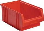 Sichtlagerkasten PLK L330xB213xH150mm PP rot LA-KA-PE