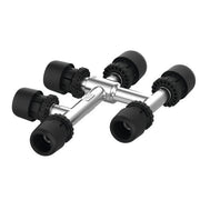 TECElogo-Ax Kreuzungsfitting 20 x 16 x 20mm, Standard Messing