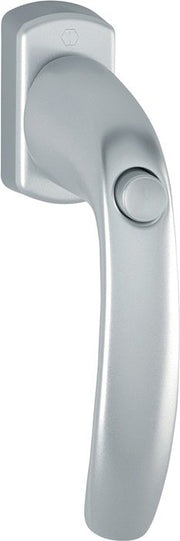 Fenstergriff NY 0810SV/U10 Alu.F1/naturf.32mm selbstsperrend HOPPE