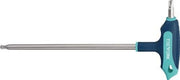 Schraubendreher mit Quergriff T 30x150mm Seitenabtrieb TX mit Bohrung TECWERK
