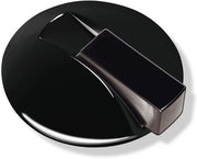 Bodentürpuffer 625 90 D.85mm H.22,5mm Ku.90 tiefschwarz Dübelmontage HEWI