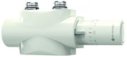 HEIMEIER Multilux 4 - Set Halo Zweirohr, weiß RAL 9016