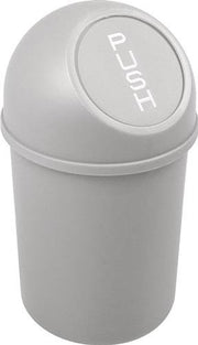 Abfallbehälter H375xØ214mm 6l lichtgrau HELIT