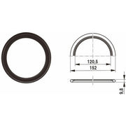 BOSCH SIEGER Dichtring 120x152x10 für SK...-100 ZBS, SW...-1 Solar