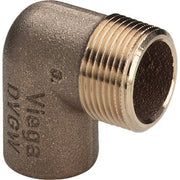 Red Brass Elbow 90 Degree, 4092G 15mmxR1/2