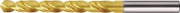 Twist drill DIN 338 Type UNI D.1mm HSS-Co5 TiN Cylindrical shank short TECWERK