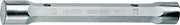 Doppelsteckschlüssel 626 SW 18x19mm L.165mm massiv Bohrungs-D.15,0/17,5mm GEDORE