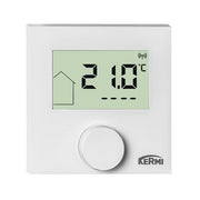 Kermi x-net Wandanbauregler LCD 230 V Montageanleitung im Lieferumfang