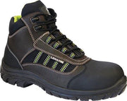 Sicherheitsstiefel Danube Gr.44 schwarz/braun Leder/Textileins. S3 SRC EN20345