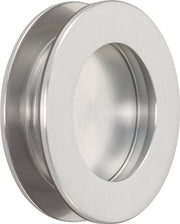 Muschelgriffpaar 5254 Alu.silberf.elox.EL.-D.50mm KWS