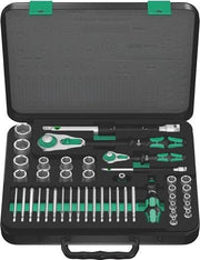 Steckschlüsselsatz 8100 SA/SC 2 Zyklop 43-tlg.1/4+1/2 Zoll SW 4-24mm