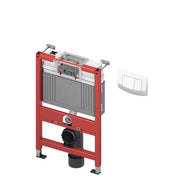 TECEbase WC-Set Bh: 820mm, mit TECEambia weiß und Wandbefestigung