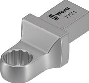 Einsteckringschlüssel 7771 Schlüsselweite 8 mm 9 x 12 mm CV-Stahl WERA