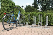 Fahrradständerreihenanlage 4160 2-s.90Grad verz.Anz.Radstände 10 z.Schr.WSM