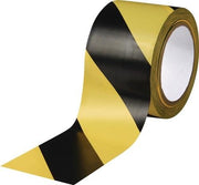 Bodenmarkierungsband Easy Tape PVC schwarz/gelb L.33m B.75mm Rl.ROCOL