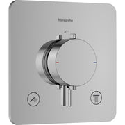 HG Thermostat UP Ecostat Comfort Q Fertigset 2 Verbraucher chrom