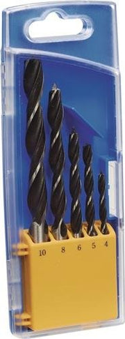 Wood drill bit set D.3,4,5,6,7,8,9,10mm 8pcs. CV steel TECWERK