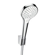 4Y/HG Brausenset Croma Select S Vario/ Porter S weiss/chr.Brauseschlauch 1250mm