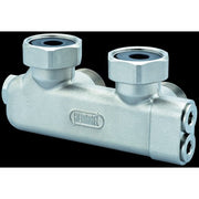 Hummel Single/Dual Pipe Changeover Valve, Corner G 3/4