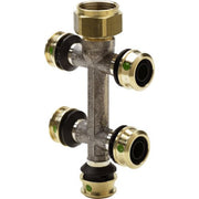 VIEGA Verteiler RAXOFIX 5326.09 16mmx3/4 - 5fach Siliziumbronze