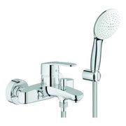 GROHE EH-Wannenbatterie Eurostyle C 25275 2 mit Wandhalterset chrom