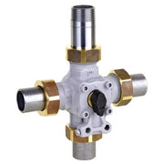 Resideo Vierwege-Kompakt-Mischer ZRK GG 20, grau, PN 6 DN25