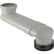 Geberit WC-Etagenbogen DN90/110, (PVC) waagrecht