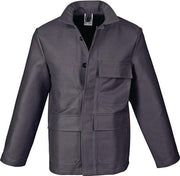 Schweißerschutz-Jacke Gr.52 grau PROBAN