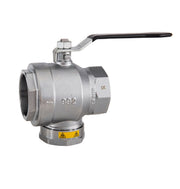 COMFORT Heizungsfilterkugelhahn DN 50 (2) IG mit Magnet und Hebelgriff Ms/vc