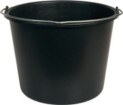 Building bucket Gripline-D 20l wire handle black