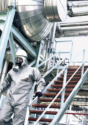 Schutzoverall Tychem® 6000 F Gr.L grau PSA III DUPONT