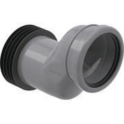 Geberit Anschlussset für Wand-WC, mit Anschlussstutzen 5 cm etagiert d90/di90