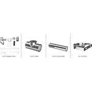 BOSCH Abgas-Standardpaket FC60 S Fassade starr, 80/125, 6m, RLU